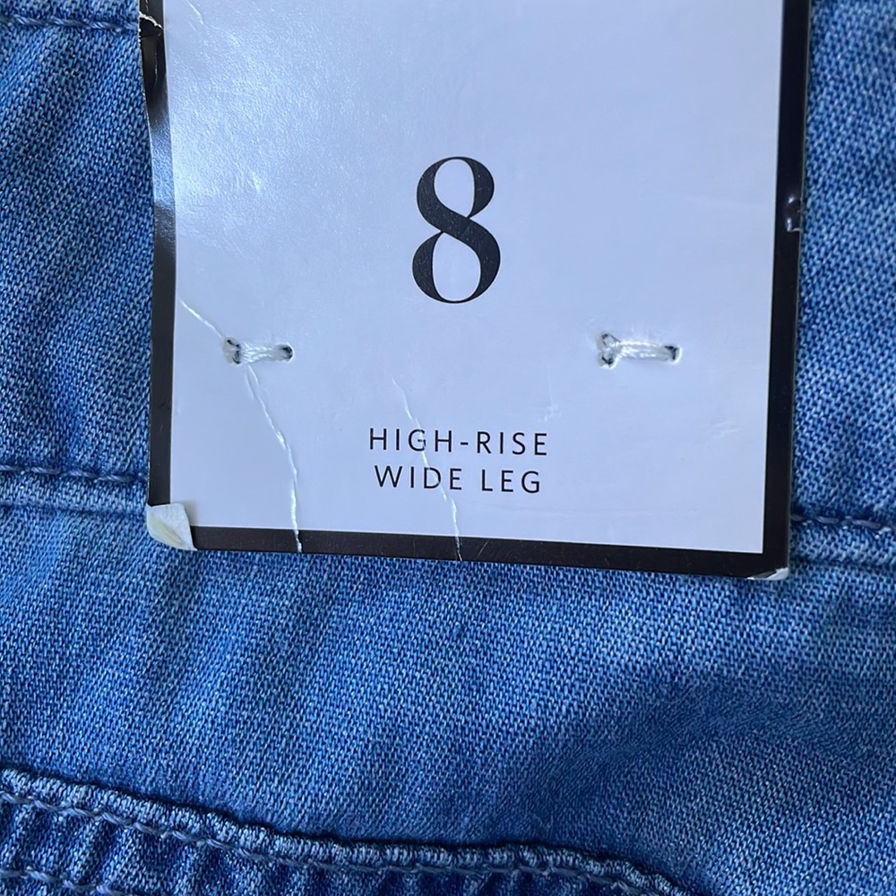 White House black market the wide leg jean high rise - Picture 5 of 7
